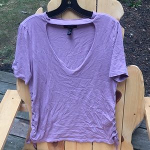 Lavender Forever 21 Top